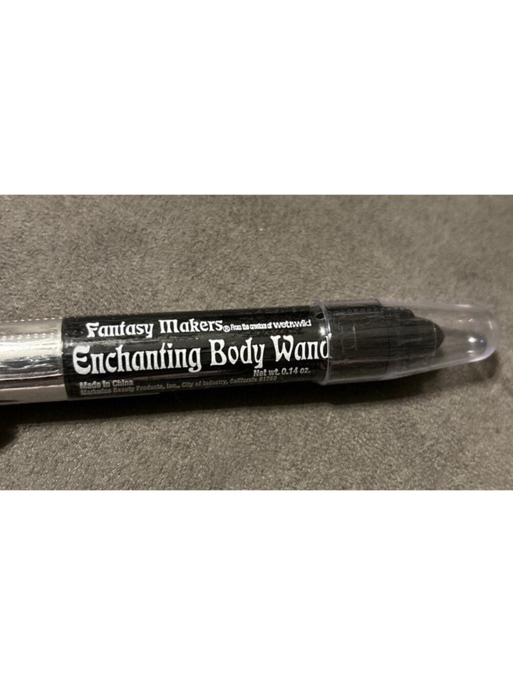 Fantasy Makers Wet N Wild Enchanting Body Wand Crayon Stick 11092 BLACK Noir New